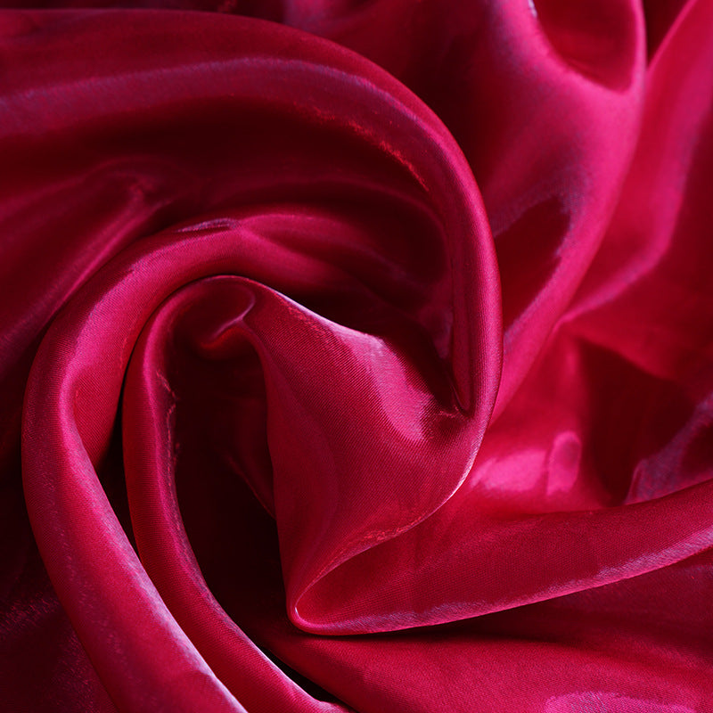 Structured Liquid Crystal Satin Fabric , by the Yard