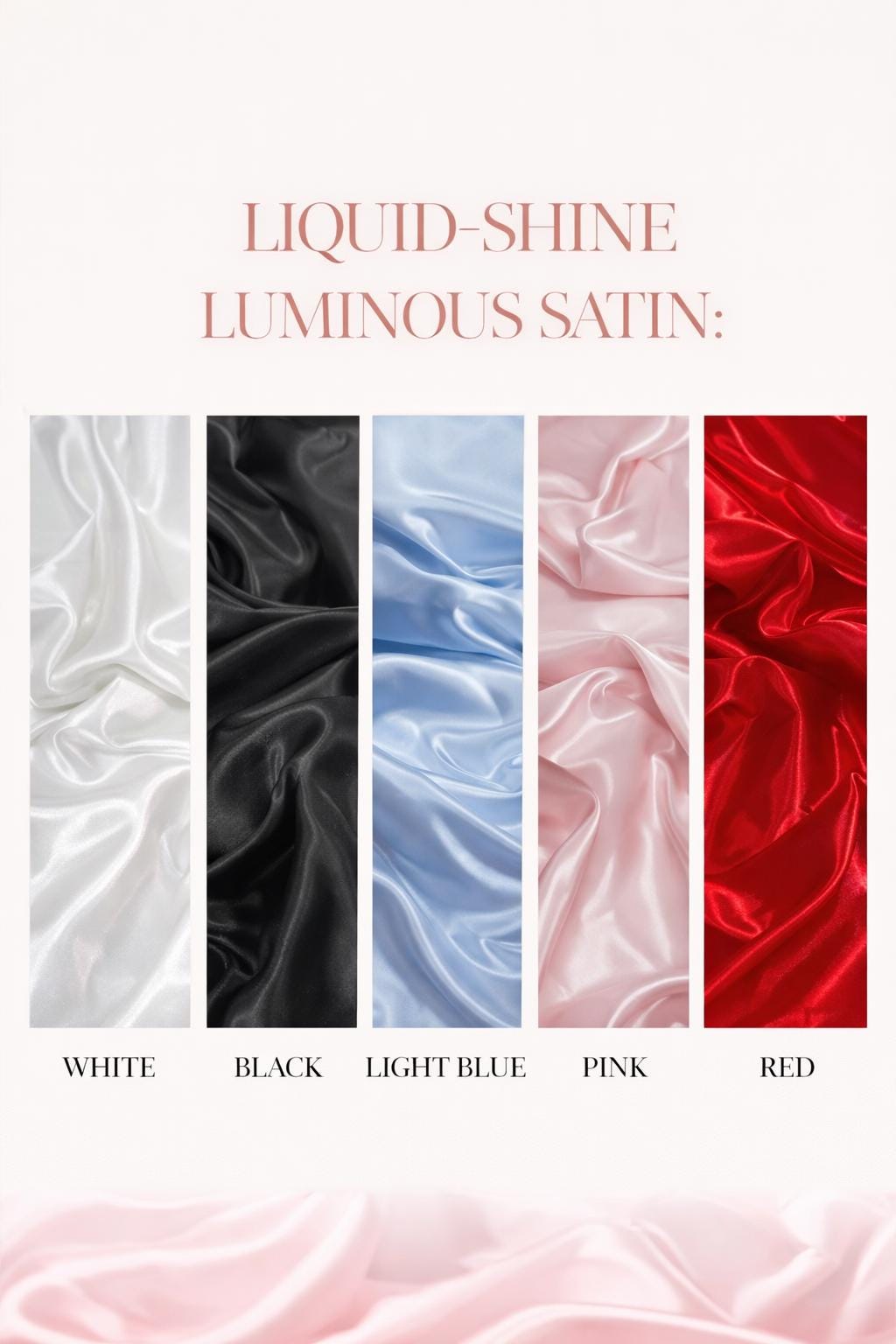 Structured Liquid Crystal Satin Fabric , by the Yard