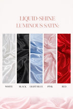 Structured Liquid Crystal Satin Fabric , by the Yard
