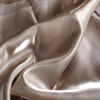 Structured Liquid Crystal Satin Fabric , by the Yard