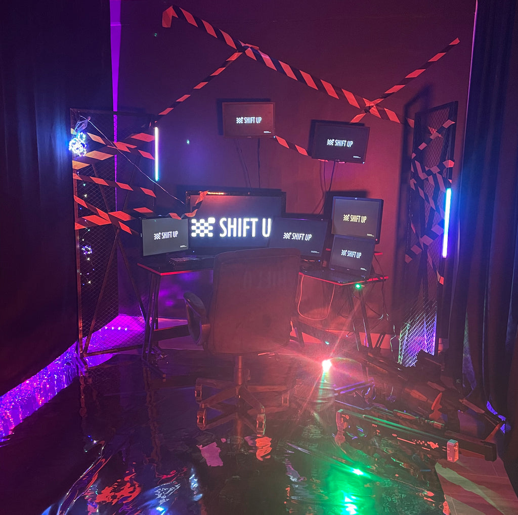 Neon Control Room Photo Studio Rental – Hourly Rate