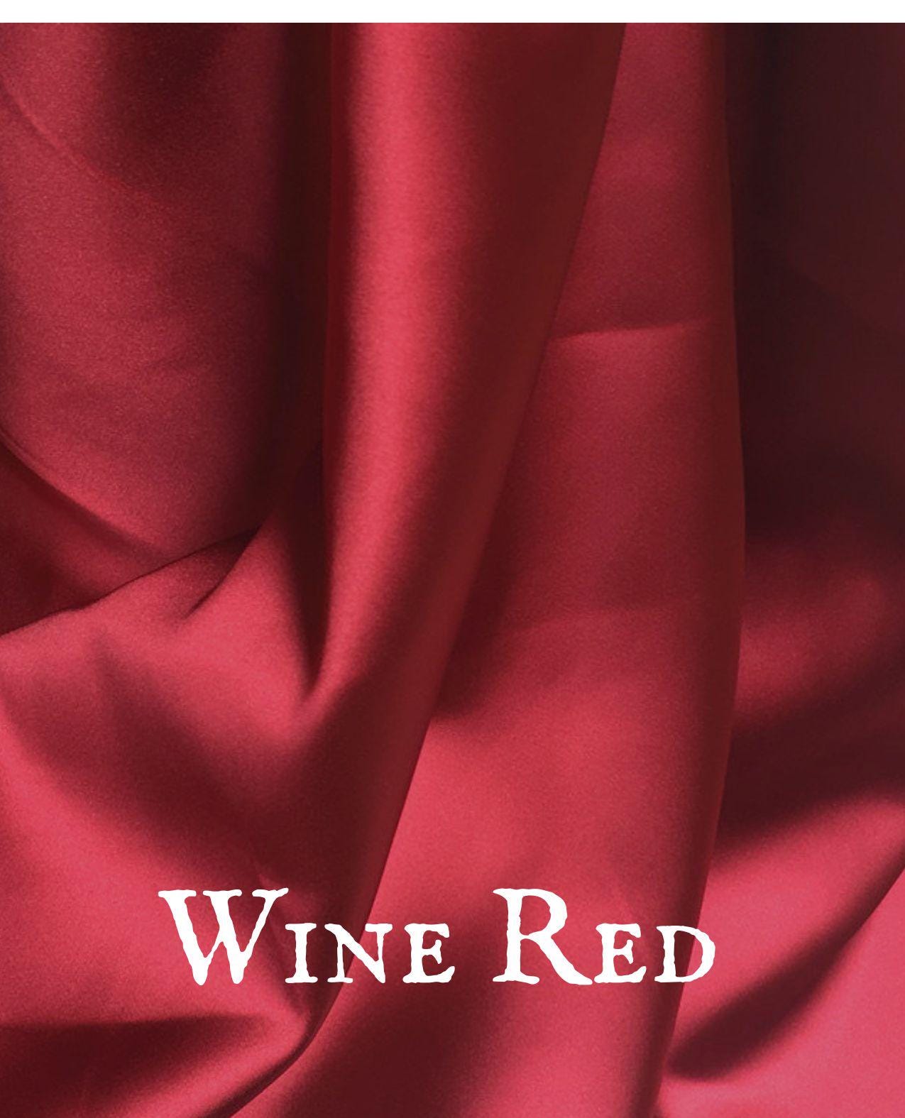 Italian Bridal Satin Fabric, Soft Lustrous Satin,26 colors, By The Yard