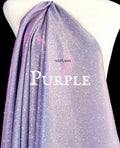 Futuristic Reflective Galaxy Hologram Stretch Knit Fabric, by the Yard